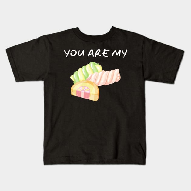 You Are My Marshmallow_(I Am Your Hot Chocolate) Kids T-Shirt by leBoosh-Designs